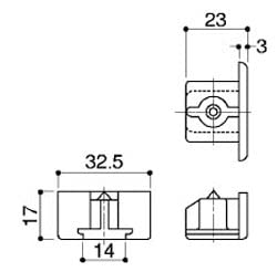 Panasonic End Cap DH02532