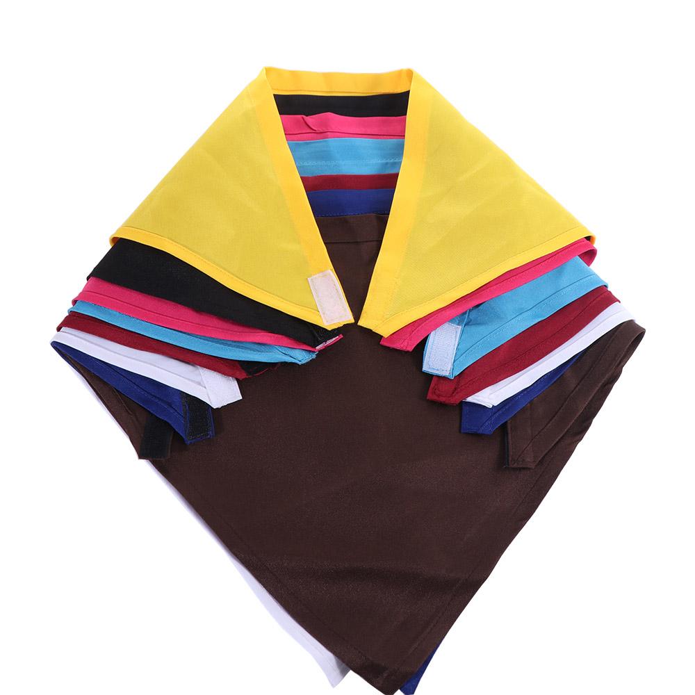 Треугольная шапка шеф-повара Хлопковая шапка официантки Кухонные принадлежности Кухонная рабочая шапка Лето