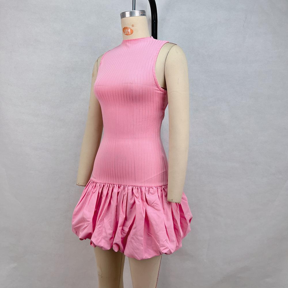 Женское летнее сексуальное облегающее платье с вырезом на спине и складками