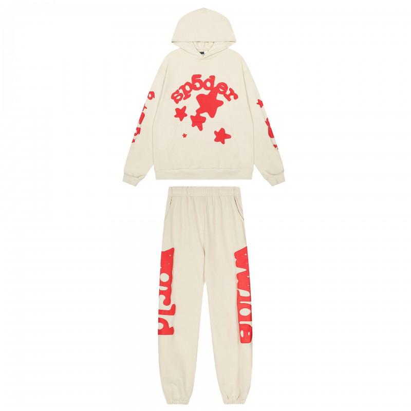2026 Lightweight Cotton Hoodless Sweatshirt Jogger Pants Set Men Women Casual Streetwear