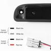 LED 3rd Brake Light Smoked Black Shell Compatible With 93-11 Ran-ger/99-16 F250 F350 Durable