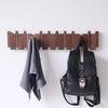 Beech Wooden Clothes Hangers Wall Mounted Organizer Clothes Hangers Piano Cap Hat Hanging Organizers Multipurpose Clothing Rack