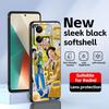 Корейская поп-музыка группа EXO Чехол для телефона для Redmi Note 14 13 12 11 Pro Plus S 5G 14C A3 Мягкий черный чехол для телефона