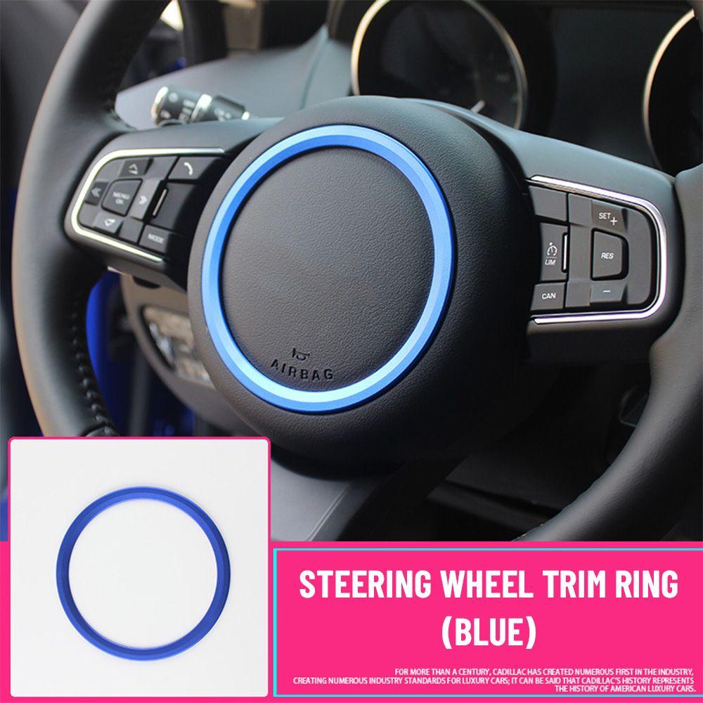 Version New Decorative Ring Steering Wheel Trim The Automobile Steering Wheel Interior Modification