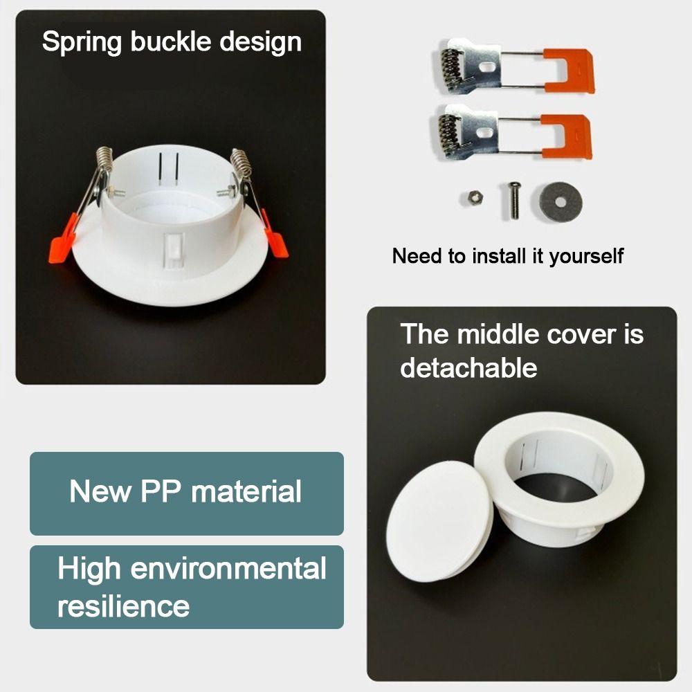 Креативная пластиковая заглушка для отверстия в стене, круглая, разных размеров, заглушка для отверстия от кондиционера, защелкивающаяся, декоративная