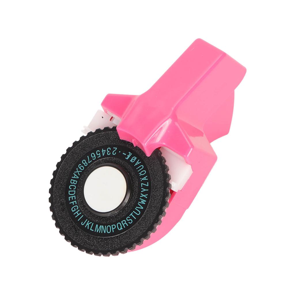 Embossing Label Maker Small Portable Ergonomic Design Manual Handheld Label Printer for Scrapbooking