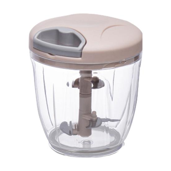 500/900 мл мешалка для чеснока, ручной кухонный комбайн, измельчитель овощей, ручная веревка, резак для лука для овощей, фруктов, орехов, трав, легко очищаемый кухонный инструмент