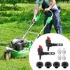 2pcs 90 Degree Lawn Mower Fuel Valve Universal DIY Fuel Shut Off Valve Gas Valve for 192980GS 208961 25 462 03-S 25-462-03-S