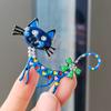 Dripping Cat Brooch Colored Enamel Brooch Atmospheric Ladies Coat Button Suit Pin Clothing Accessories