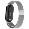 Подходит для умных часов Mi-Band 8 Регулируемый ремешок Браслет на запястье из нержавеющей стали Устойчивость к износу Миланский плетеный ремешок