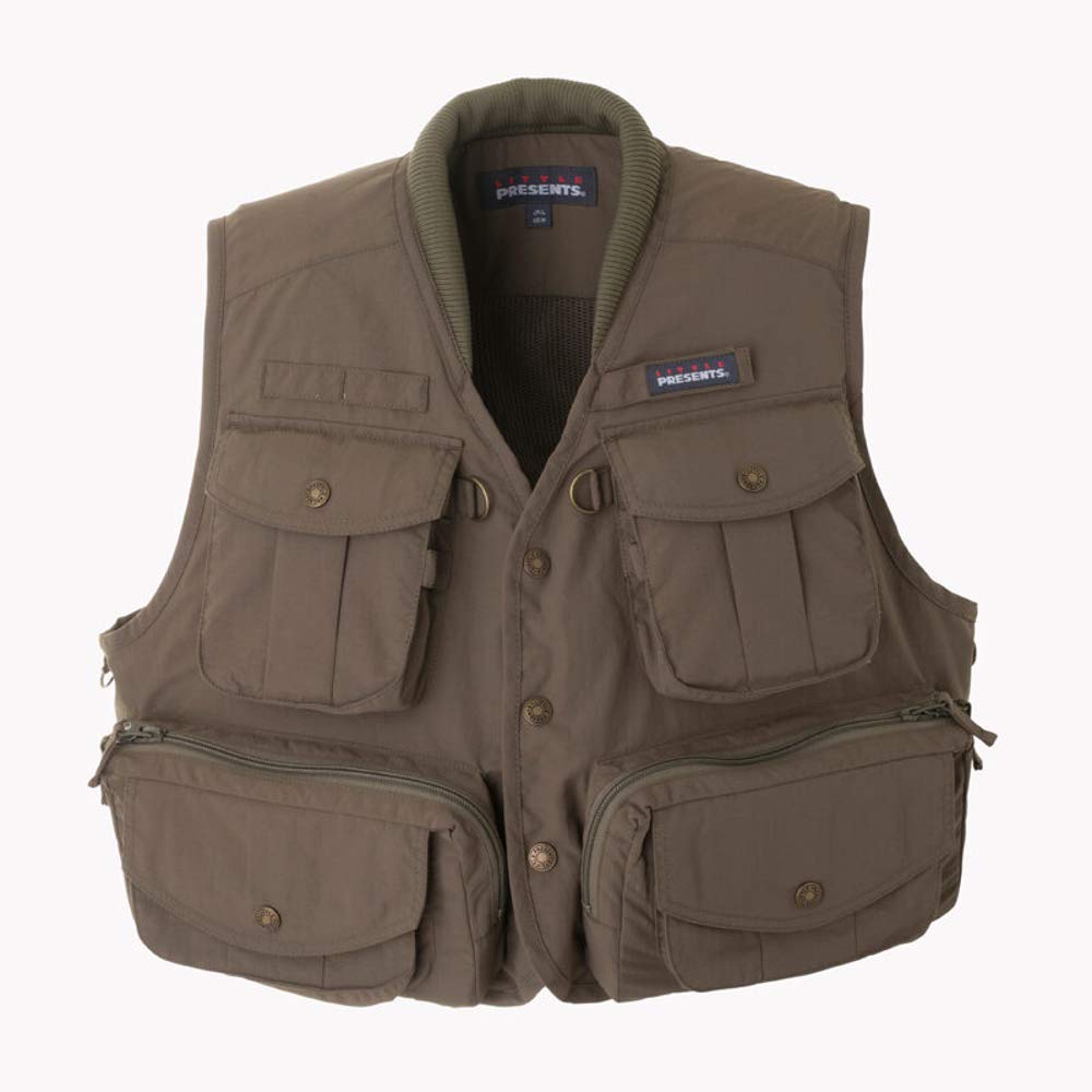 LITTLE PRESENTS Stream Vest II XL Olive Khaki V-24