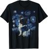 Papillon Dog Starry Night Dogs Lover Gifts Graphic  Gift Unisex T-Shirt