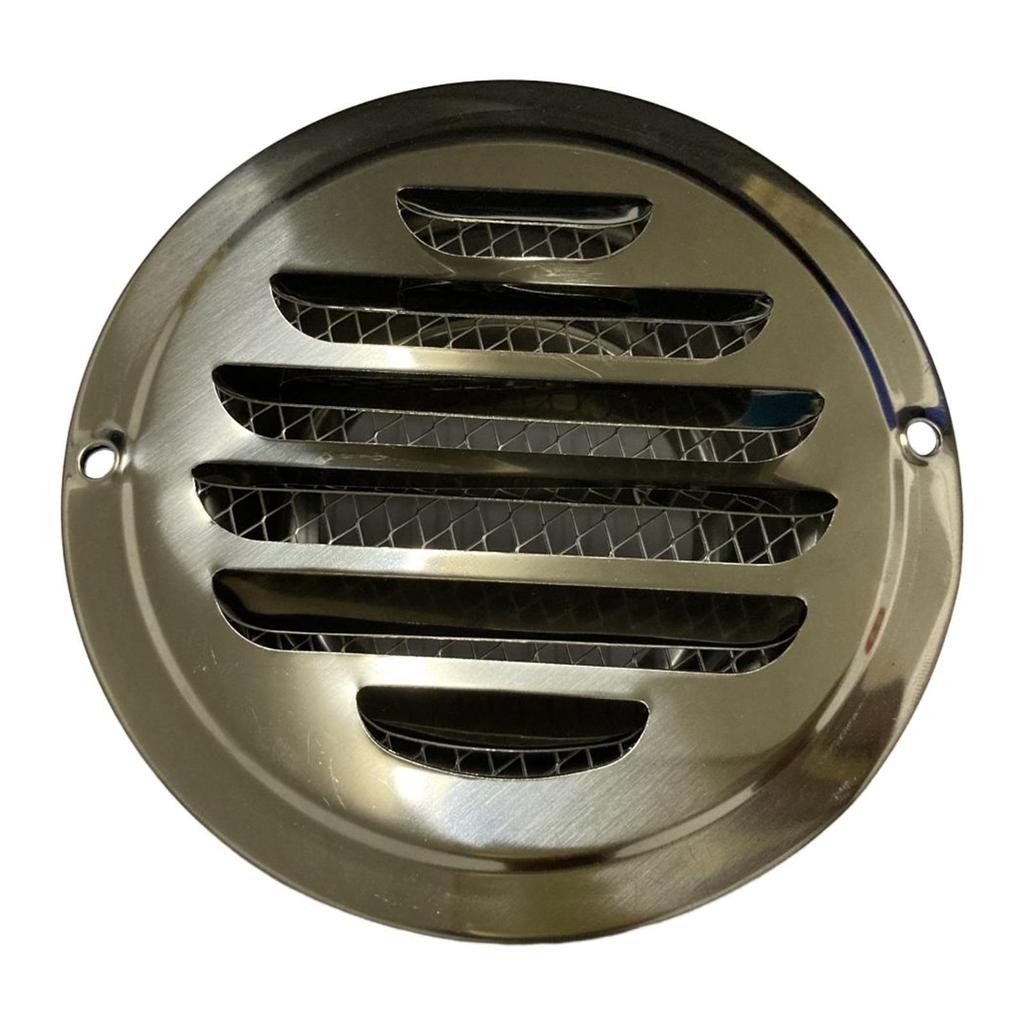 Louvered Grille Cover Vent Stainless Steel Air Vent Grilles for House Wall