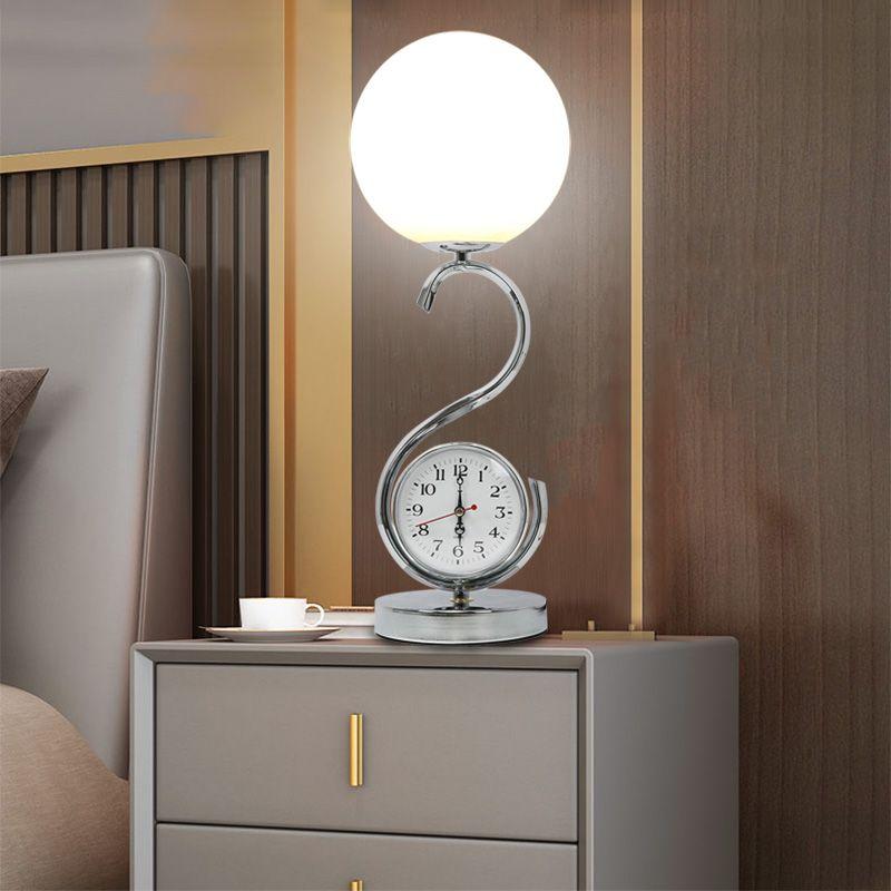 Простая настольная лампа, современная креативная прикроватная романтическая спальня, теплый свет северного ветра, роскошная домашняя декоративная настольная лампа