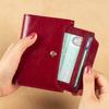 High-quality Leather Wallet for Women Oil Wax Cowhide Material Large Capacity with Multiple Card Slots and Cash Compartment, Stylish and Versatile