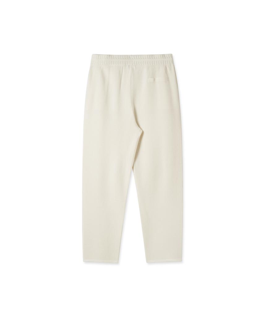 IOLO Merino Wool Milano Knit Pants_Ivory