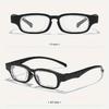 New Tr Adjustable Reading Glasses Each Lens Can Be Adjusted 0.5 To 3.5 Rotatable Focus Glasses Portable Presbyopia Glasses