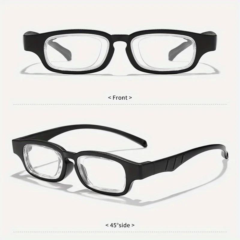 New Tr Adjustable Reading Glasses Each Lens Can Be Adjusted 0.5 To 3.5 Rotatable Focus Glasses Portable Presbyopia Glasses