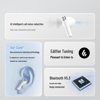 Edifier Наушники-вкладыши Zero Buds True Wireless Semi-in-ear Earbuds