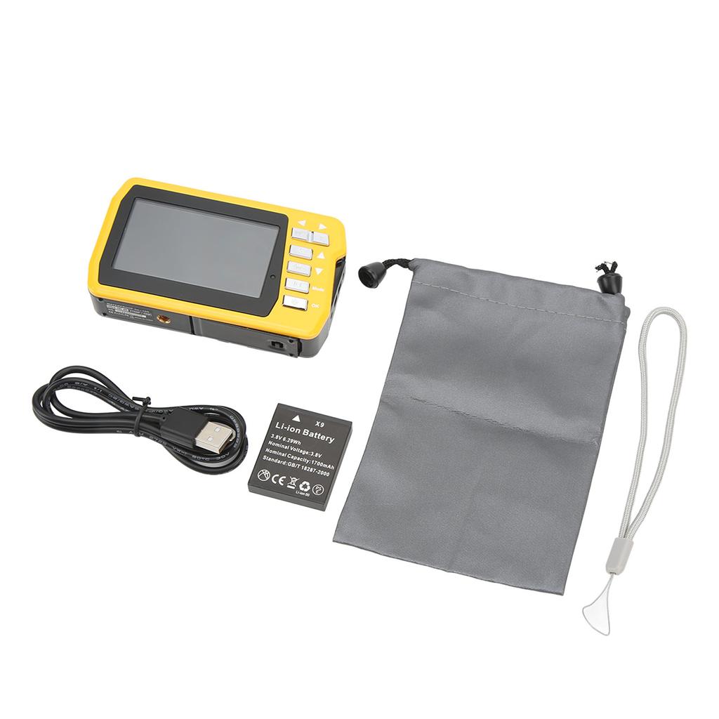 4K 56MP Dual Screen Digital Camera 18X Digital Zoom 10ft Waterproof Underwater Video Camera for