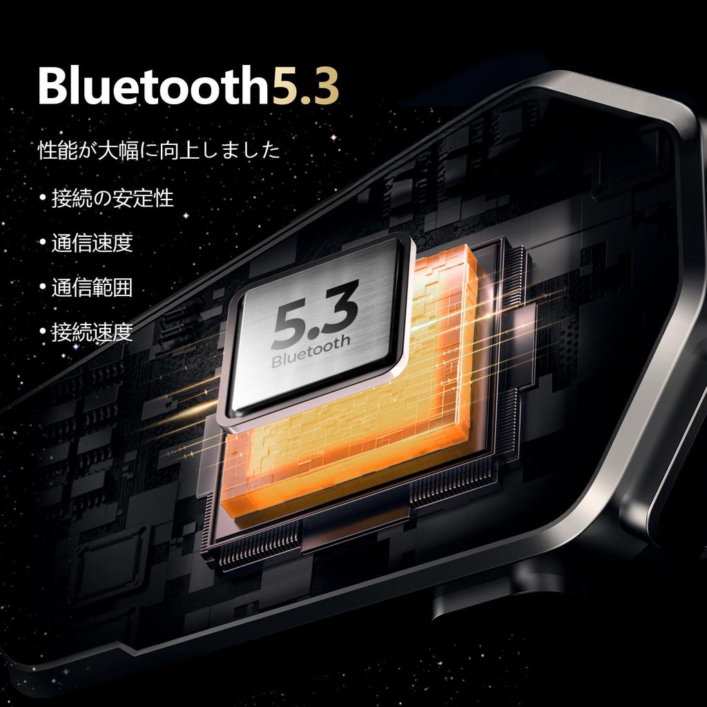 AOOYSORA GX10 PRO Motorcycle Intercom with Large Supports Simultaneous Up To 2000M Call Bluetooth Sound Large Music DSP CVC Noise IP67 FM Fast Siri