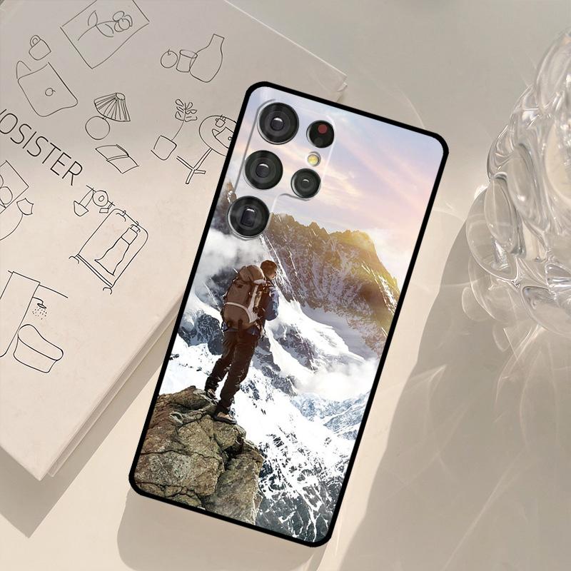 Mountain Climbing Phone Case For Samsung Galaxy S26 S25 Ultra S20 S21 S22 S23 S24 S10 Plus S25 FE Back Cover
