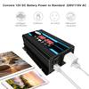 4000W Peak Solar Car Power Inverter DC 12V To AC 220V Car Adapter Car Converter Dual USB Voltage Transformer Modified Sine Wave