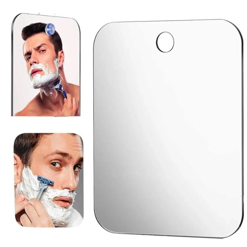 Акриловое зеркало против запотевания Душ Бритье Зеркало без запотевания Туалетная комната Небьющееся Портативное Дорожное Бритье Аксессуары для ванной комнаты Инструменты