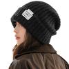 SIVAN Knit Hat for Men and Large Ultimate Cold Gentle On the Comfortable On the and One Size Fits Solid Simple Perfect for and One Women [Slimming