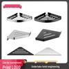 Punch-Free 304 Stainless Steel Corner Shelf for Bathroom and Hotel Wall-Mounted Storage