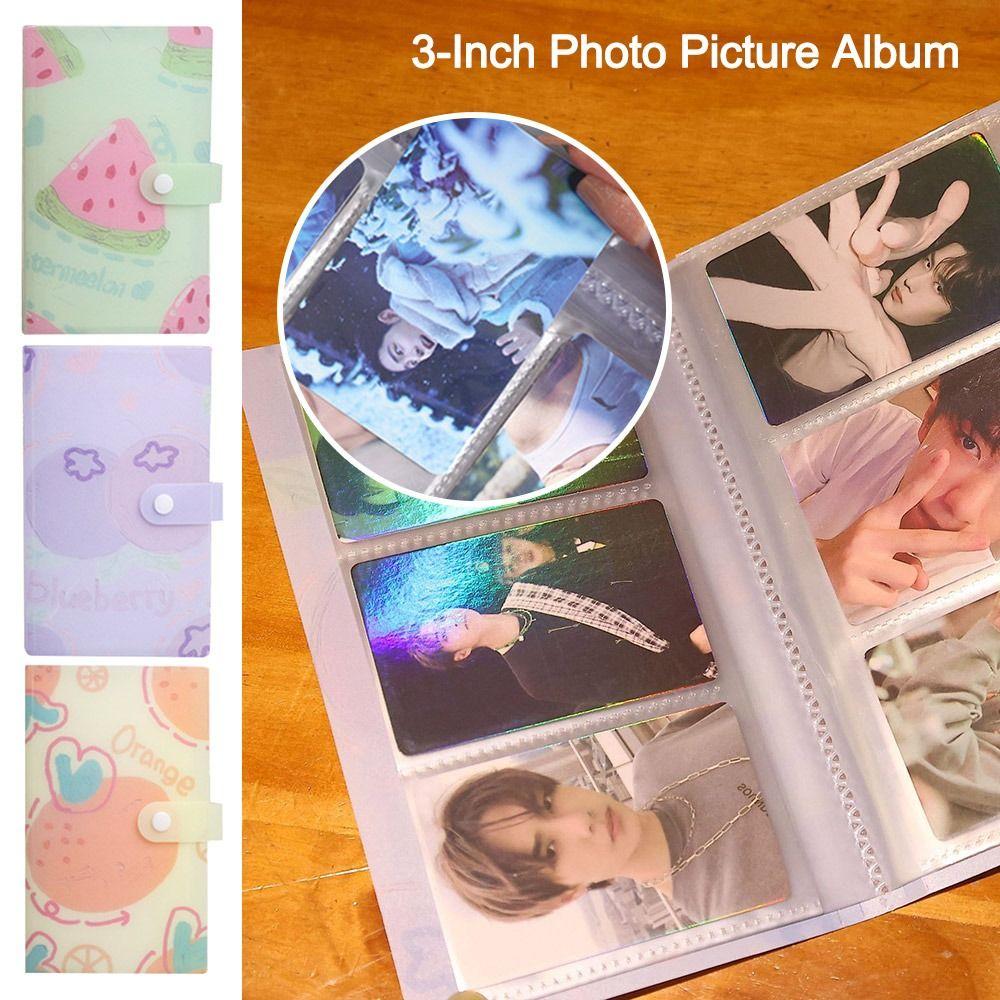 3-Inch Photo Picture Albums 120 Slots Card Holder Card Display for Polaroid Photo Picture