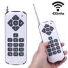 433Mhz Wireless Remote Control 18 Buttons 1527 Learning Code 1000M RF Transmitter for Light Gate Garage Electric Door Motor