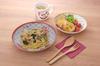 Yamaka Shoten Cute Curry Plate Snoopy Nostalgia Pasta Plate Set, (2-Color Set)