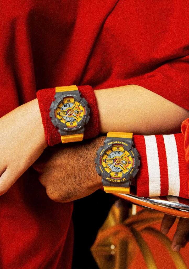 Часы Casio G-Shock (Официальный японский продукт) GMA-S110Y-9AJF Желтые Женские