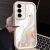 Мягкий чехол с узором под мрамор класса люкс для Samsung S24 FE S26 S25 S23 Ultra S22 S21 Plus A55 A54 A35 A34 A15 A14 A17 A37 A56 A57 5G Ударопрочный чехол для телефона