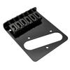 Musiclily String Pitch Telecaster Bridge 6WAY Saddle for TL Electric Black 10.8mm Guitar,