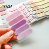 Reusable Index Stickers 2 Pack Translucent Tabs, Sturdy PET Rounded Corners Stickers, Gradient Clear Annotation Tabs Color Self Adhesive for