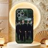 ТВ Сериал Сопрано Тони Чехол для iPhone 17,16,15,14,13,12,11,Pro,Max,Plus,E,Air,Mini Защитный Черный Чехол