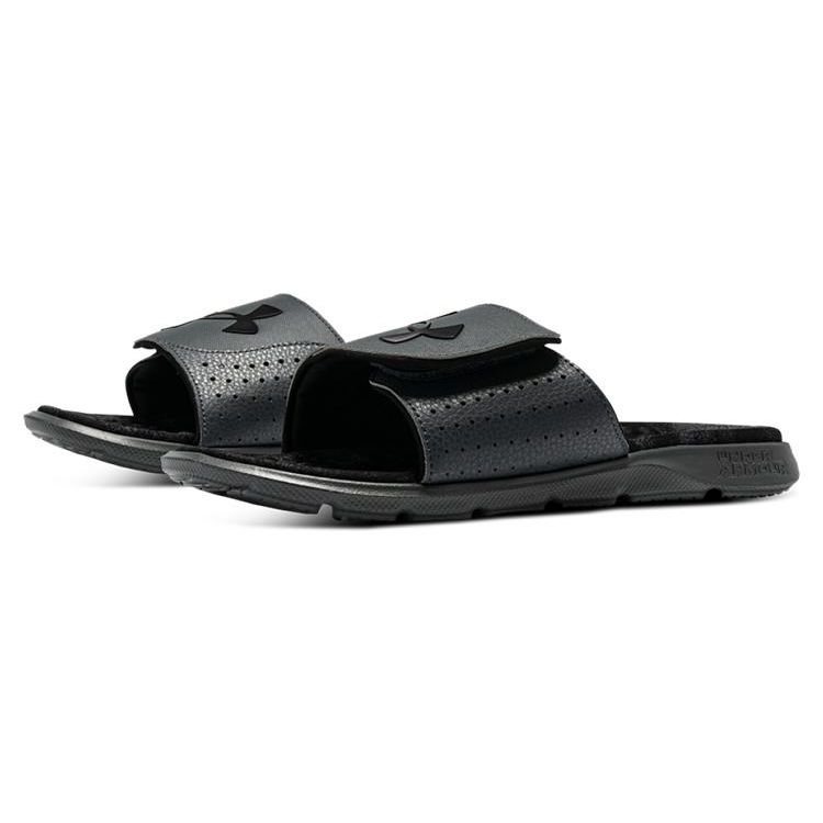 Under Armour Мужские кроссовки Ignite 7 Graphic Strap Slide Pitch Grey Black 3026025-100