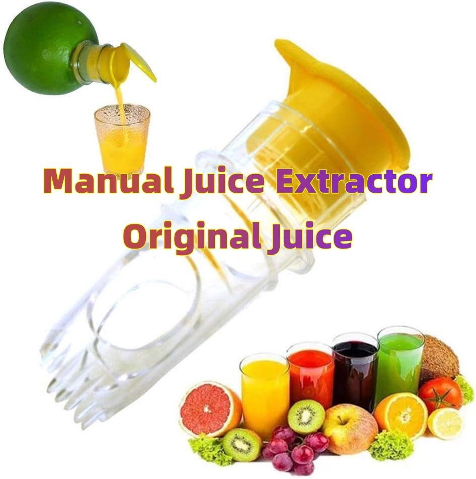 Mini Manual Juices Squeezer Fruit Juicer Plastic Lightweight Juices oranges/lemon/pomegranates Juice Extractor For Travel & Home