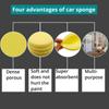 12-24PCS 4Inch Car Ultra Soft Foam Detailing Wax Applicator Pad Round Foam Sponge Cleaning Tool With Free Wash Microfiber Towel