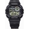 Casio Men's WS-1700H-1AJF [CASIO Collection] Square Watch Black Resin Digital