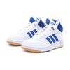 Adidas Детские кроссовки Hoops 3.0 Mid K White Royal Blue Team-Royal Gum IE0222