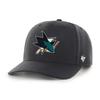 Casquette - 47 BRAND - San Jose Sharks - Noir - 85% Acrylique - 15% Laine