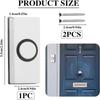 with Screws Doorbell Switch Plastic Door Bells Switch New Doorbell Push Button