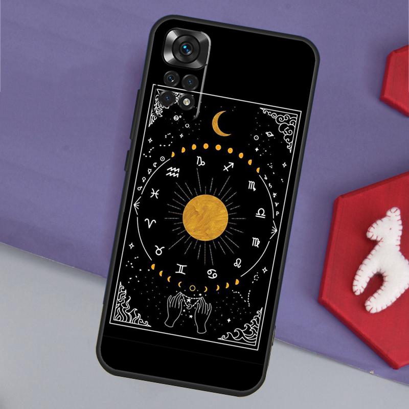 Чехол-футляр Witches Moon Tarot для Xiaomi Redmi Note 14 Pro 13 12 11 9 10 9S 10S 11S 12S Redmi 14C 10C 12C 13C