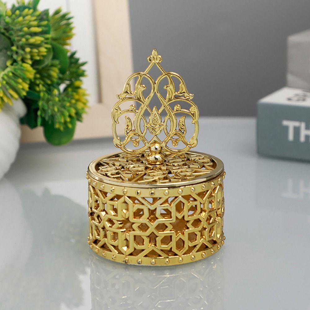 Gold-plated Gold Hollow Box Handheld Packaging Gift Box Candy Container Box Gift Box
