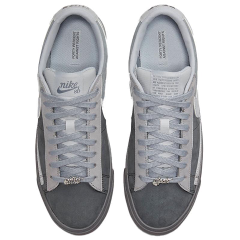 Nike Sb Blazer Low Fpar Холодный Серый Обувь для Скейтборда DN3754-001