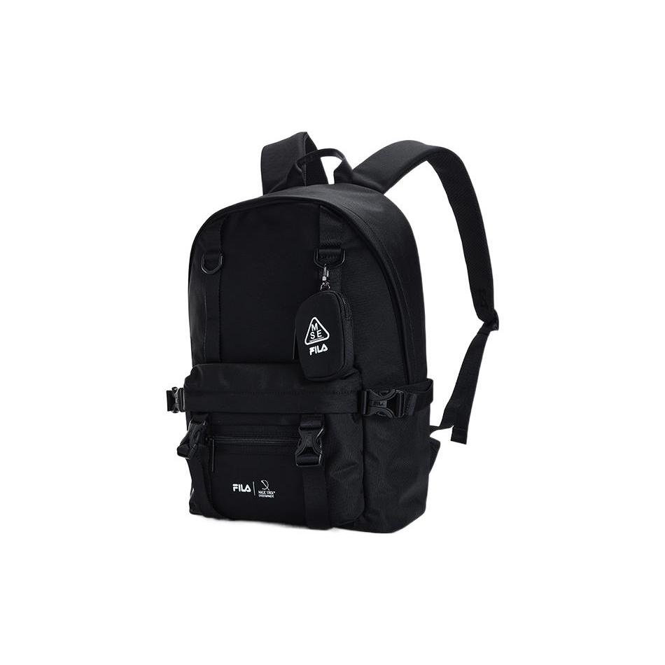 New FILA Fabric Backpack Extra Small Unisex Black F13U319134FBK