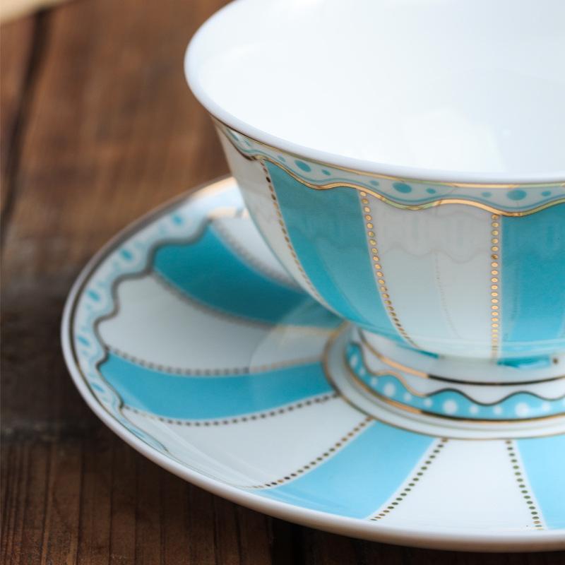 1set European Elegance Candy Colored Ceramic Coffee Cup with Matching Saucer Perfect for Coffee Afternoon Tea Set Drinkware Gift